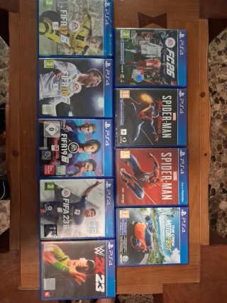 Lote de 9 Juegos para PS4