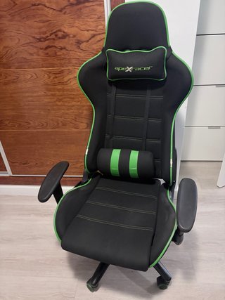 Silla Gaming Apex Racer Negra y Verde