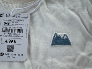Lote 2 Camisetas Manga Larga Niña/Niño
