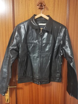 Chaqueta Biker vintage de la marca Liberto talla S