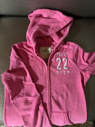 Sudadera Hollister rosa talla M