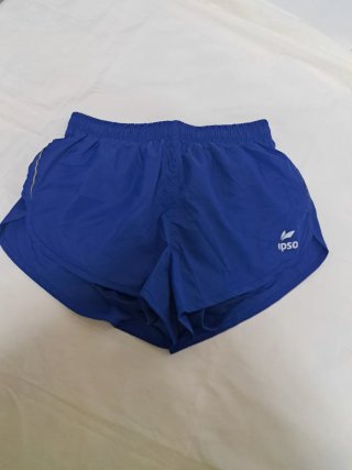 Pantalón corto de  atletismo Ipso azul