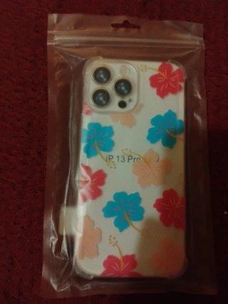 Funda iPhone 13 Pro Max Flores Tropicales