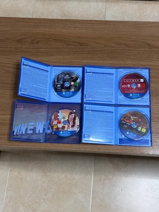 Confezione 4 Giochi PS4 (PlayStation 4)