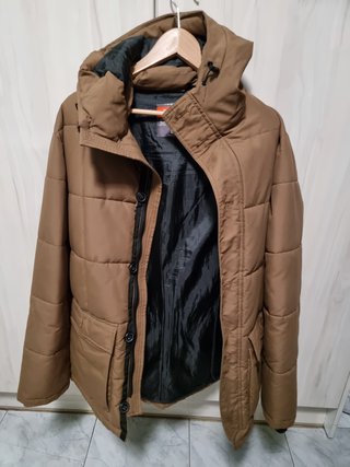 Chaqueta Impermeable Marrón