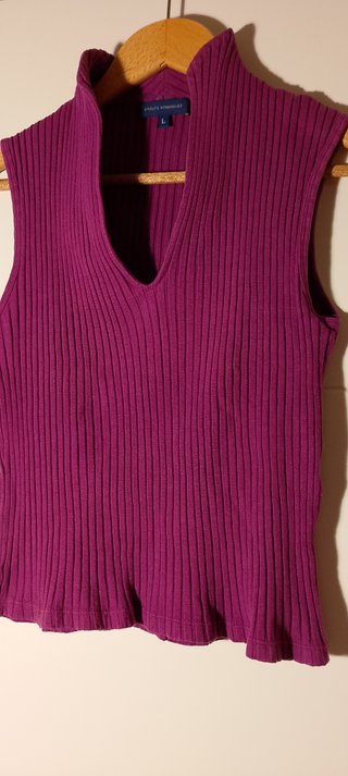 Top Adolfo Dominguez Morado Talla L