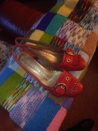 Zapatos de mujer Pablo Ochoa rojos