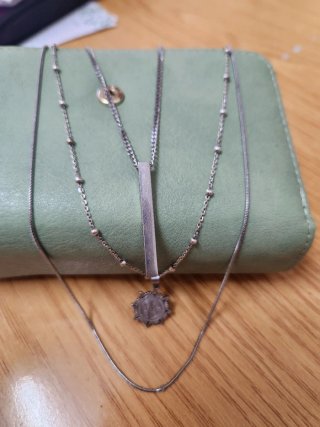 Set de 3 Collares (Acero y Plata)