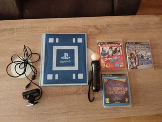 Pack PS3 Move + Wonderbook + Cámara + 3 Juegos