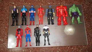 Lote Figuras Marvel Titan Hero Series Hasbro