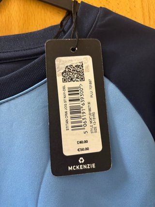 Sudadera McKenzie Azul