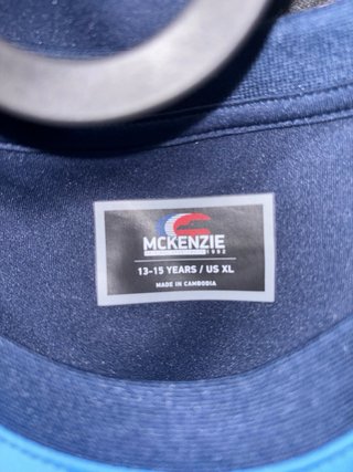 Sudadera McKenzie Azul