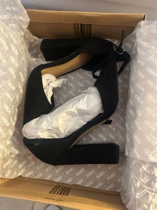 Zapatos tacón negros talla 35