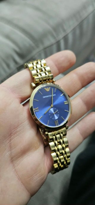Orologio Emporio Armani Blu Oro