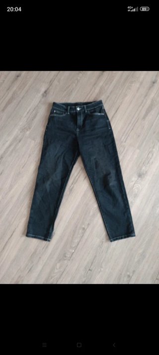 Pantalón Zara Balloon Talla 38 Negro