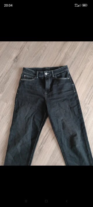 Pantalón Zara Balloon Talla 38 Negro