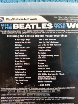 The Beatles Rockband PS3