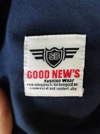 Jersey de manga larga azul marino