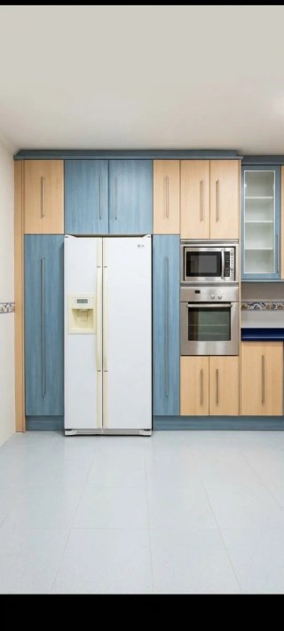 Cocina completa madera y metal
