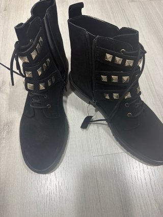 Botines Green Coast Negros Tachuelas