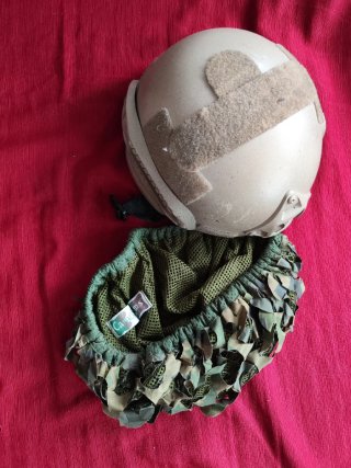 Casco de Airsoft con Funda de Camuflaje