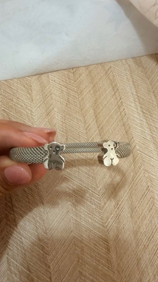 Pulsera Rígida Tous plata