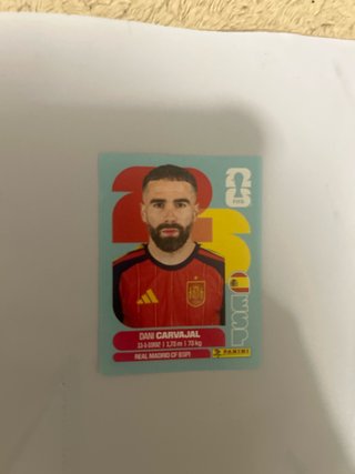 Cromo Panini Dani Carvajal - Mundial 2026