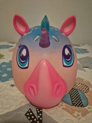 Casco de Bicicleta para Niña Diseño Unicornio