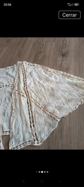 Rebeca vintage bordada sin etiquetas