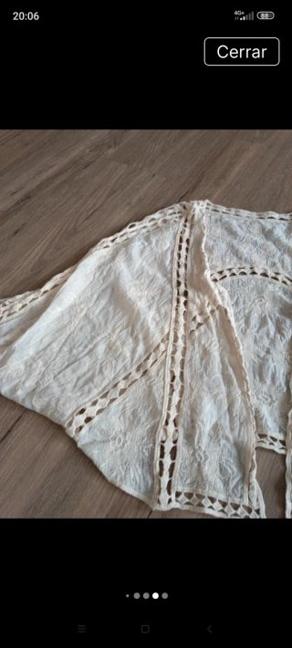 Rebeca vintage bordada sin etiquetas