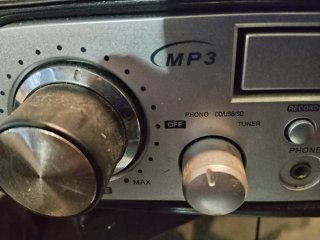 Reproductor Lauson Vinilo, CD y Radio