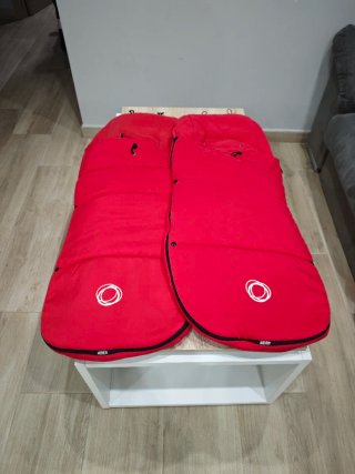Pack 2 Saco e invierno Bugaboo Rojo Donkey