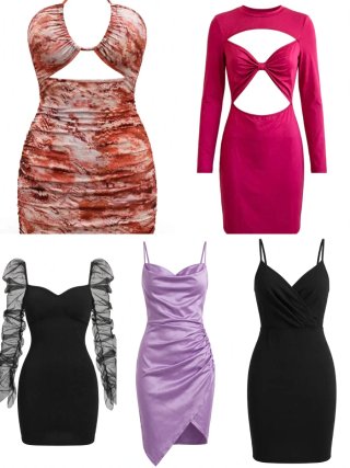 Liquidación 5 vestidos fiesta Nuevos 7€ cada uno