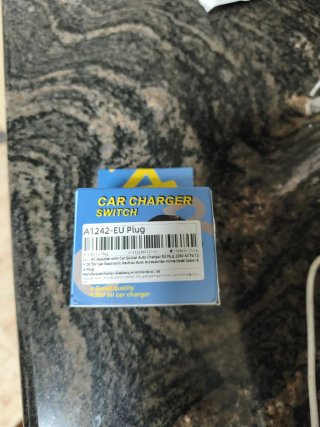 Cargador Coche A1242-EU Plug