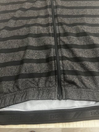 Maillot Ciclismo AGU Rayas Grises Talla XL