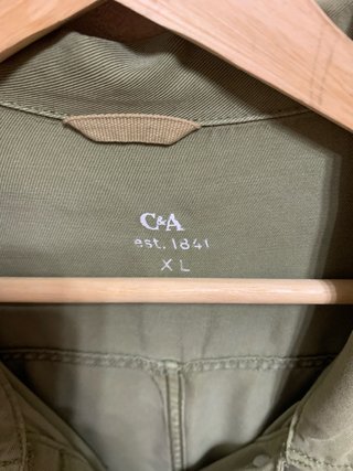 Chaqueta C&A Verde Talla XL
