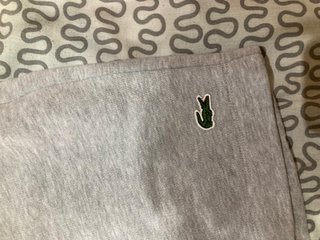 Pantalón Corto Lacoste Gris Talla L