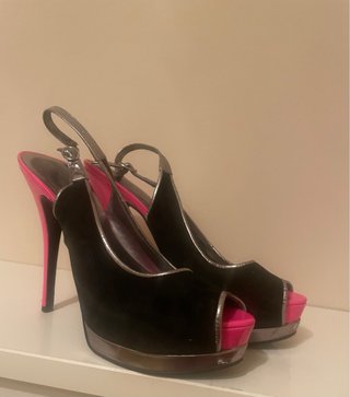 Zapatos Guess Talla 39 Tacón Plataforma