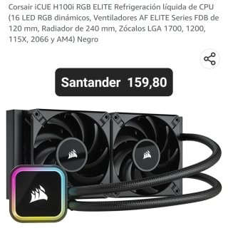 PC de escritorio negro y multicolor