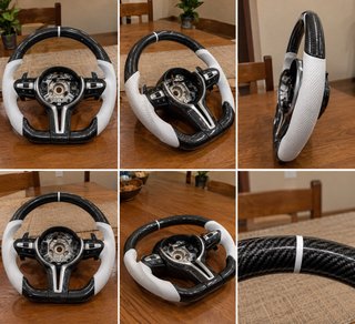 Volante Deportivo Fibra de Carbono BMW F01