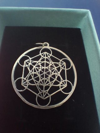 Colgante Geometría Sagrada Plata 925