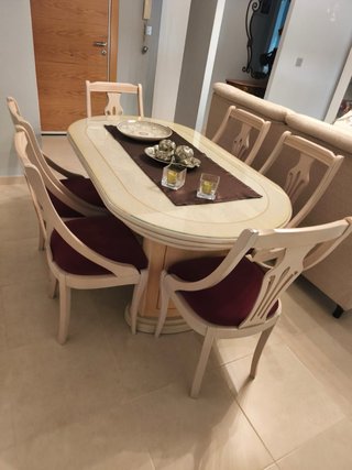 Mesa de Comedor con 6 Sillas