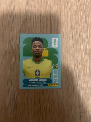 Cromo Vinícius Júnior Mundial 2026 Panini