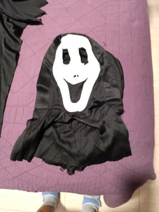 Disfraz Fantasma con Máscara Talla 5-6