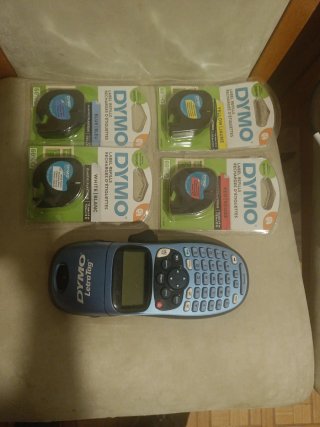 Impresora Dymo Letratag y cartuchos