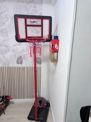 Canasta de baloncesto con pie