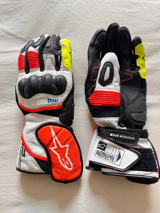 Guantes de moto Alpinestars, talla M-L