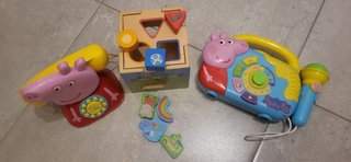 Set de 3 Juguetes Peppa Pig