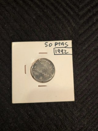 Moneda 50 Pesetas 1992