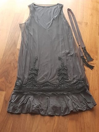 Vestido Sita Mur gris oscuro